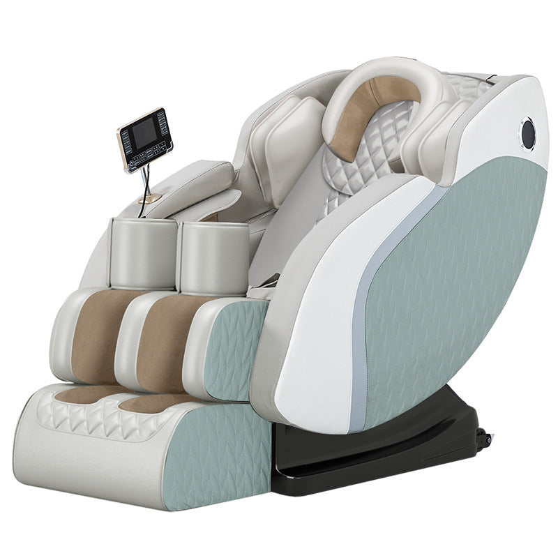 Luxury Massage Chair Full Body Recliner with Bluetooth Speak, LCD Controller,Lower Leg Heater, Stretching Moxibustion Function