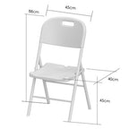 Folding Chair Portable Backrest Plastic Chair Simple Stool Stall Chair Training Chair Office Chair Computer Chair