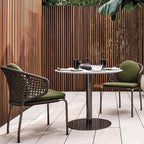 Outdoor Leisure Rattan Tables And Chairs Outdoor Balcony Garden Hotel Terrace Cafe Tables And Chairs Furniture Three Piece Set