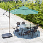 Outdoor Tables And Chairs Courtyard Leisure With Umbrella Combination Outdoor Iron Outdoor Balcony Rattan Chair Three Piece Set Rain And Sun Protection
