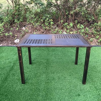 Outdoor Tables And Chairs Courtyard Garden Villa Terrace Balcony Outdoor Leisure Chair Combination Suit Plastic Wood Tables And Chairs