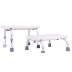 Household stool Foldable bathroom Aluminum alloy step stool Bath stool Shower anti-skid stool