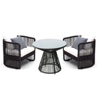 Outdoor Rattan Chair Sofa Leisure Rattan Sofa Combination Rattan Art Furniture Home Stay Sales Department Garden Landscape Rattan Sofa