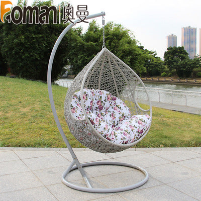 Outdoor Hanging Chair Hanging Basket Chair Room Swing Rattan Chair Household Lazy Hanging Orchid Chair Swing Indoor Balcony Leisure
