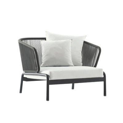 Outdoor Furniture Rattan Sofa Combination Open-air Balcony Rattan Chair Model Room Courtyard Garden Leisure Sofa Living Room
