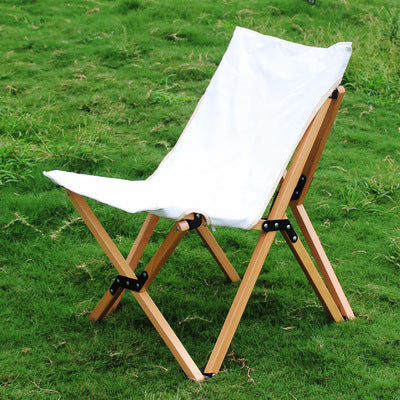 Camping Beach Back Butterfly Chair Mountain Camping Portable Canvas Lounge Chair Outdoor Leisure Folding Chair