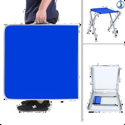 Furniture Household Leisure Dining Table Folding Exhibition Activity Table Field Strip Four Person Learning Table Car Seat