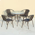 Rattan Chair Outdoor Furniture Balcony Tables And Chairs Rattan Furniture Outdoor Tables And Chairs Teng Chair Outdoor Rattan Chair Teng Chair Leisure Outdoor