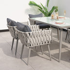 Outdoor Rattan Sofa Chair Balcony Corner Leisure Rattan Simple Tea Table Outdoor Courtyard Water Double Rattan Sofa Combination