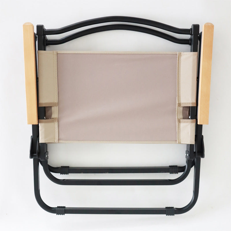 Outdoor Portabl Folding Aluminum Chair with Arms for Picnic，Fishing