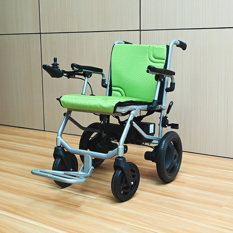 Aluminum alloy frame, gold lithium battery, electric wheelchair, portable for the disabled and the elderly