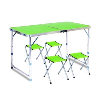 Furniture Household Leisure Dining Table Folding Exhibition Activity Table Field Strip Four Person Learning Table Car Seat