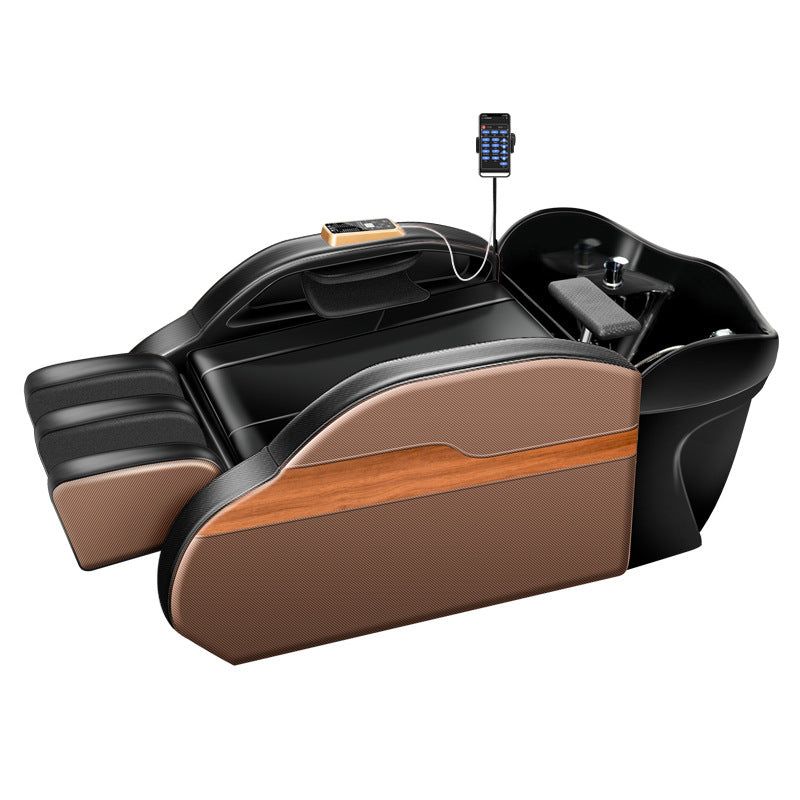 Hair washing massage bed wholesale beauty salon beauty bed barber shop automatic intelligent one-piece hair generation electric head treatment bed