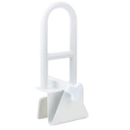 The bathtub handrails are perforated free for the elderly, pregnant women and children. The bathtub is anti-skid and the safety handrails are used for getting up