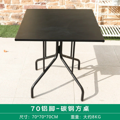 Outdoor Rattan Chair Courtyard Combination Outdoor Cafe Outdoor Courtyard Rattan Table And Chair Balcony Bar Table And Chair Three Piece Set