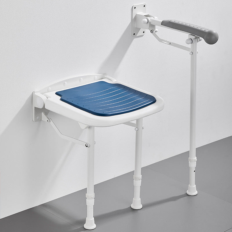 Bathroom seat folding stool, elderly toilet, toilet handrail, folding safety, anti-skid railing, bath stool