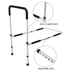 Beside the bed, aluminum alloy handrail frame, customized bed guardrail, guardrail, guardrail, bed guardrail, bedside handrail for the elderly