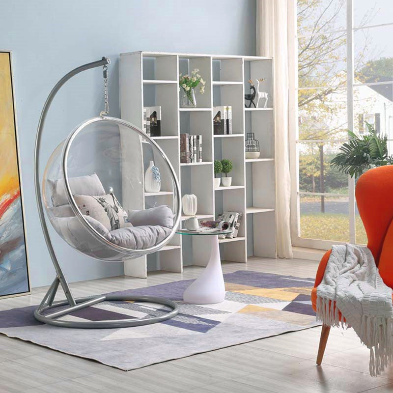 Hanging Ball Transparent Bubble Chair Hemispherical Chair Hanging Chair Acrylic Hanging Basket Bird's Nest Swing Hanging Ball Glass Chair