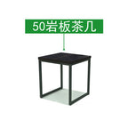 New Chinese Style Outdoor Sofa Simple Rattan Chair Aluminum Alloy Outdoor Rain Proof Balcony Courtyard Rattan Garden Tea Table