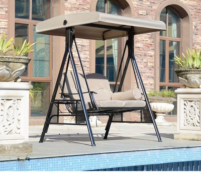 Swing Hanging Chair Household Cradle Chair Indoor Balcony Courtyard Cradle Rattan Chair Lazy Swing Rocking Chair Outdoor