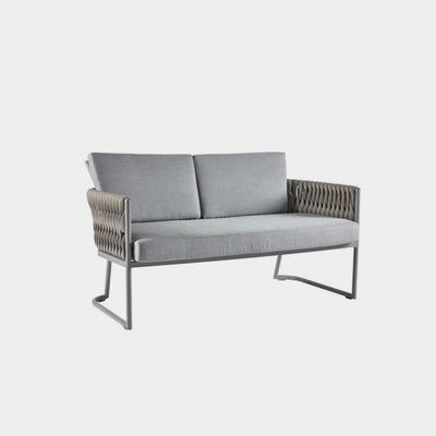 Rattan Chair Sofa Living Room Combined Balcony Outdoor Furniture Rope Outdoor Rattan Rope Sofa Leisure Courtyard Garden