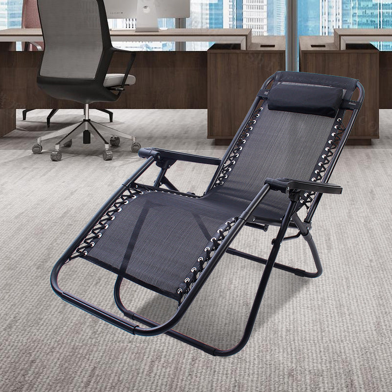 Patio Set of 2 Adjustable Lounger Chairs