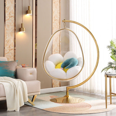 Hanging Ball Transparent Bubble Chair Hemispherical Chair Hanging Chair Acrylic Hanging Basket Bird's Nest Swing Hanging Ball Glass Chair