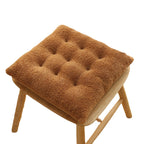Plush Cushion Household Dining Chair Cushion Thickening Warm Office Student Chair Cushion