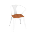 Qianmu Modern Simple Outdoor Rock Table Milk Tea Shop Outdoor Leisure Table And Chair Combination Courtyard Balcony Plastic Wood Table