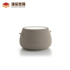 Outdoor Furniture Combination Nordic Rattan Art Sofa Outdoor Villa Courtyard Balcony Rattan Sofa Chair Combination