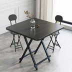 Folding Table Household Dining Table Simple Small Square Table 4-person Table Small Family Portable Outdoor Stall Balcony Table
