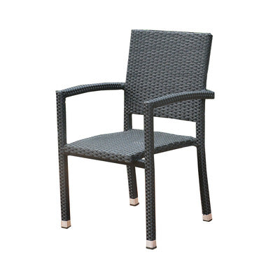 Rattan Chair Outdoor Table And Chair Combination Leisure Furniture Balcony Rattan Woven Outdoor Courtyard Seat Outdoor Five Piece Suit