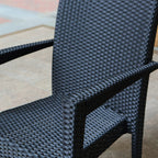 Rattan Chair Outdoor Table And Chair Combination Leisure Furniture Balcony Rattan Woven Outdoor Courtyard Seat Outdoor Five Piece Suit