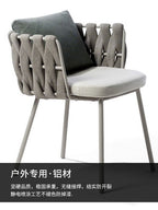 Nordic Outdoor Tables And Chairs Balcony Designer Rope Outdoor Villa Courtyard Garden Living Room Terrace Rattan Tables And Chairs