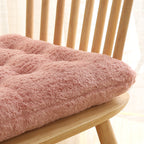 Plush Cushion Household Dining Chair Cushion Thickening Warm Office Student Chair Cushion