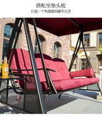Swing Hanging Chair Household Cradle Chair Indoor Balcony Courtyard Cradle Rattan Chair Lazy Swing Rocking Chair Outdoor