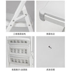 Folding Chair Portable Backrest Plastic Chair Simple Stool Stall Chair Training Chair Office Chair Computer Chair