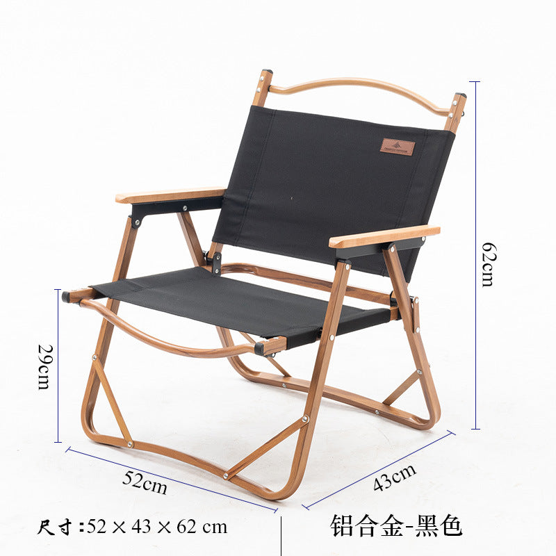 Beach Concert Camping Folding Chair with Handle and Shoulder Strap