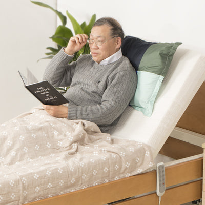 High End Medical Bed – Electrical Back and Leg Lift, and Bed Height Adjustable Electrically
