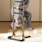 Aluminum alloy rising booster movable multi-function punching free armrest elderly bedside rising aid
