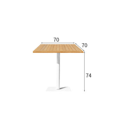 Teak Outdoor Tables And Chairs Leisure Courtyard Open Yard Villa Rattan Chair Outdoor Solid Wood Long Table Rattan Table And Chair Combination