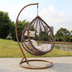 Outdoor Hanging Chair Hanging Basket Chair Room Swing Rattan Chair Household Lazy Hanging Orchid Chair Swing Indoor Balcony Leisure