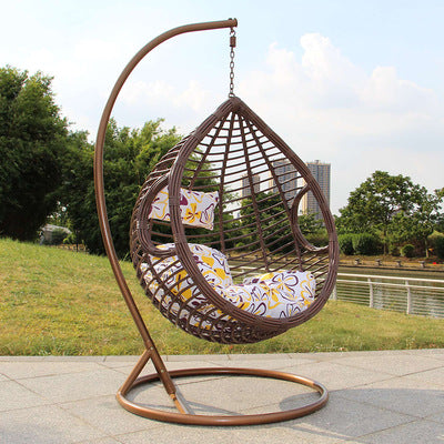 Outdoor Hanging Chair Hanging Basket Chair Room Swing Rattan Chair Household Lazy Hanging Orchid Chair Swing Indoor Balcony Leisure