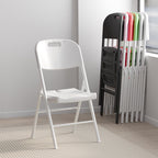 Folding Chair Portable Backrest Plastic Chair Simple Stool Stall Chair Training Chair Office Chair Computer Chair