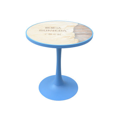 Outdoor Leisure Aluminum Metal Table And Chair Combination Outdoor Open Courtyard Balcony Sunscreen Tea Table Table And Chair