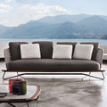 Nordic Simple Outdoor Balcony Sofa Outdoor Villa Sofa Coffee Table Combination Living Room Courtyard Leisure Furniture