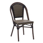 Milk Tea Shop Coffee Shop Outdoor Leisure Tables And Chairs PE Imitation Rattan Tables And Chairs American Rattan Chairs Three Piece Tea Table