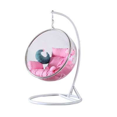 Hanging Ball Transparent Bubble Chair Hemispherical Chair Hanging Chair Acrylic Hanging Basket Bird's Nest Swing Hanging Ball Glass Chair