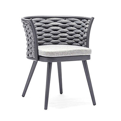 Nordic Rattan Sofa Courtyard Outdoor Rattan Chair Sofa Combination Hotel Outdoor Leisure Ribbon Furniture