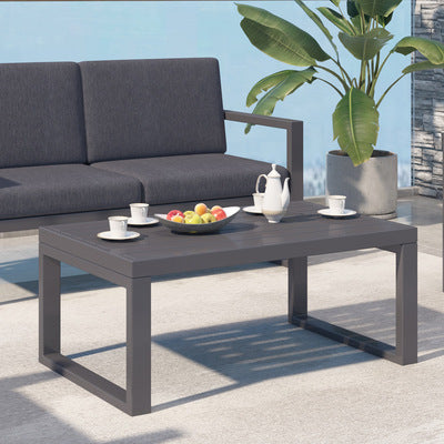 Outdoor Sofa Combination Leisure Aluminum Alloy American Tea Table Balcony Garden Terrace Courtyard Outdoor Furniture